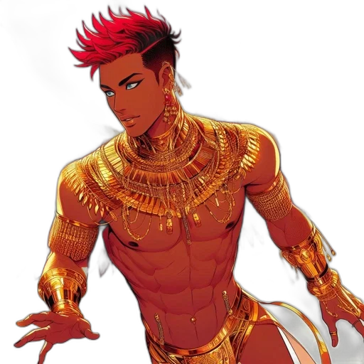 comic book art, concept art, fantasy art, anime transparent PNG cut-out