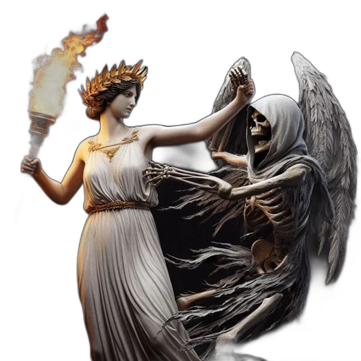 staff, concept art, fantasy art, comic book art transparent PNG cut-out