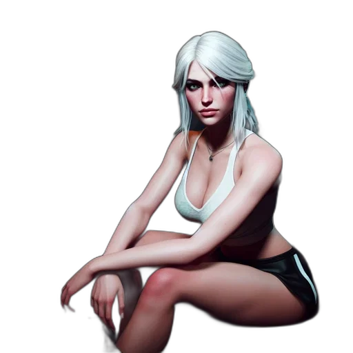 face, dress, concept art, fantasy art transparent PNG cut-out