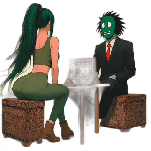 mask, furniture, creature, robot transparent PNG cut-out