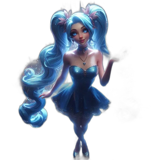 dress, staff, fantasy art, concept art transparent PNG cut-out