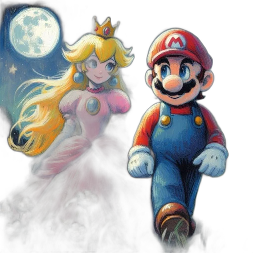 dress, crown, concept art, pixel art transparent PNG cut-out
