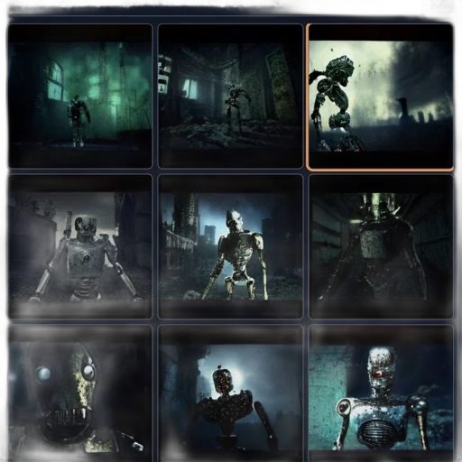 concept art, comic book art, dark, green transparent PNG cut-out