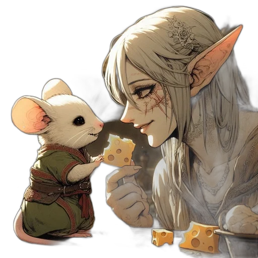 food, concept art, fantasy art, pixel art transparent PNG cut-out