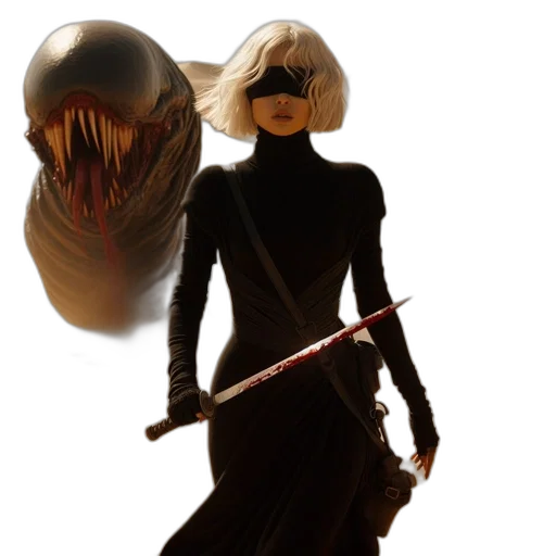 mask, weapon, staff, sword transparent PNG cut-out