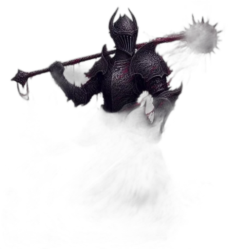 staff, sword, mask, creature transparent PNG cut-out