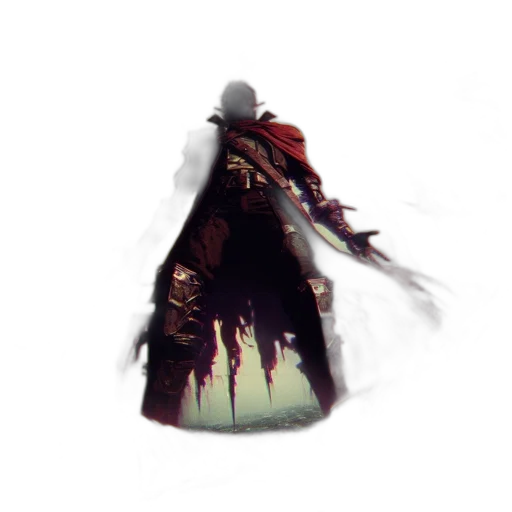 jacket, sword, weapon, mask transparent PNG cut-out