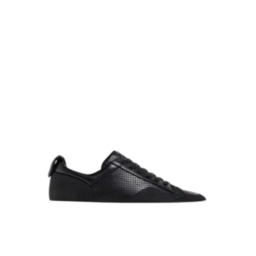 shoes, black, sneaker, white transparent PNG cut-out
