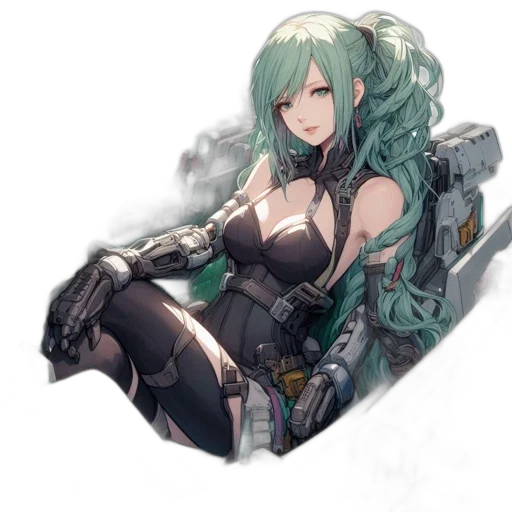 weapon, robot, dragon, sword transparent PNG cut-out