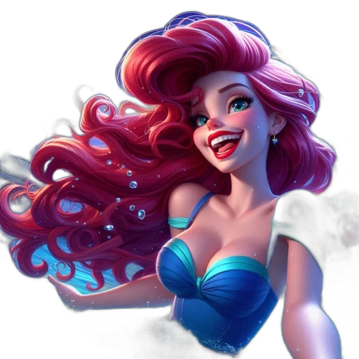 dress, fantasy art, comic book art, concept art transparent PNG cut-out