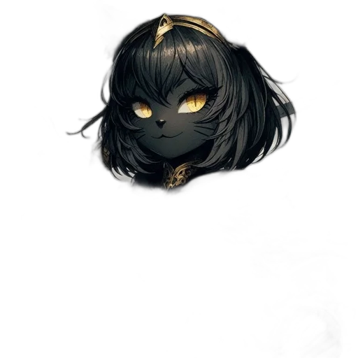 mask, crown, face, creature transparent PNG cut-out