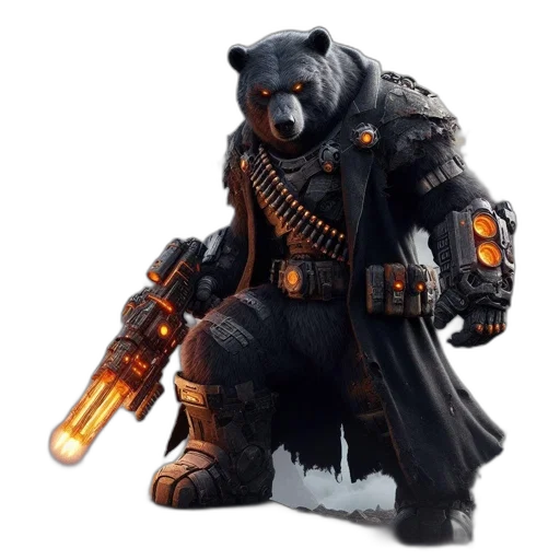 concept art, 3d render, fantasy art, armored transparent PNG cut-out