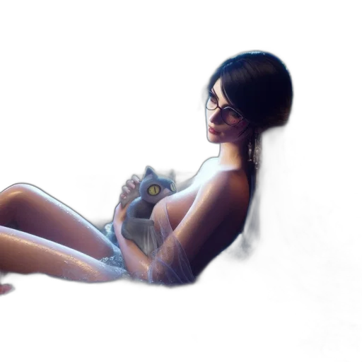 dress, jewelry, bottle, creature transparent PNG cut-out