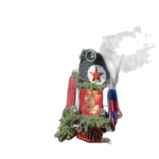 robot, crown, weapon, staff transparent PNG cut-out