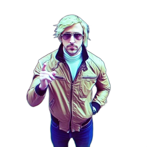 jacket, staff, face, animal transparent PNG cut-out