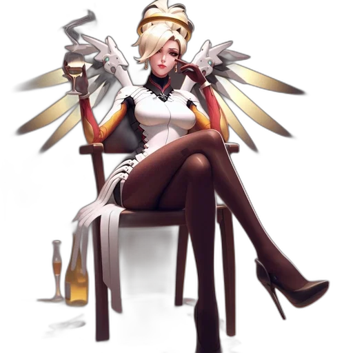 staff, weapon, robot, crown transparent PNG cut-out