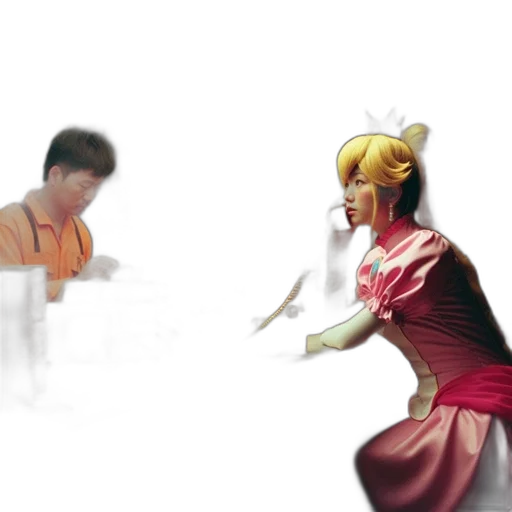 anime, concept art, 3d render, photorealistic transparent PNG cut-out
