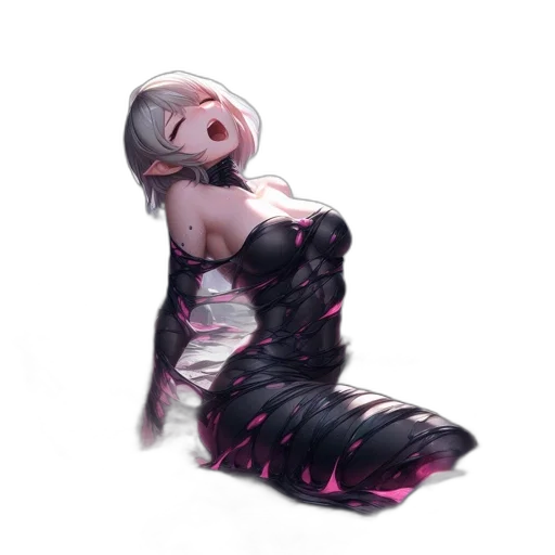 dress, creature, robot, mask transparent PNG cut-out