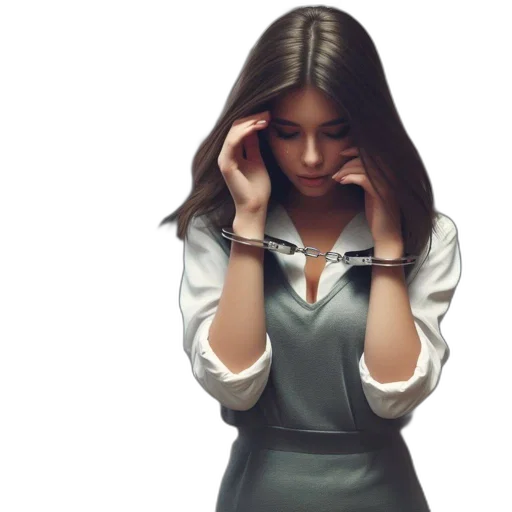 dress, jewelry, jacket, face transparent PNG cut-out
