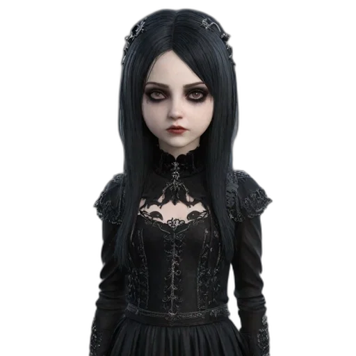 dress, fantasy art, concept art, 3d render transparent PNG cut-out