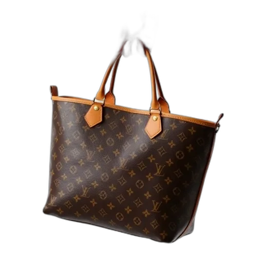 brown, leather, louis, vuitton transparent PNG cut-out