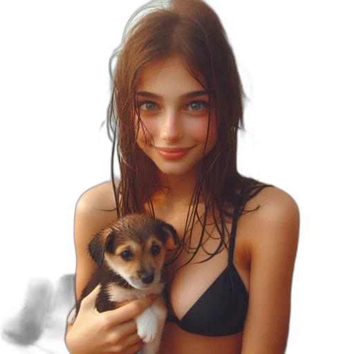 animal, creature, face, jewelry transparent PNG cut-out