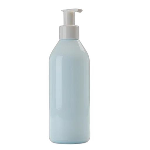 bottle, hair, dress, 3d render transparent PNG cut-out