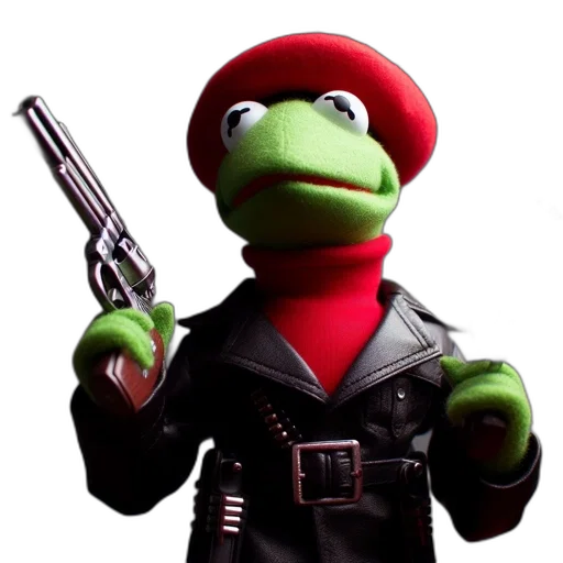 weapon, staff, jacket, animal transparent PNG cut-out