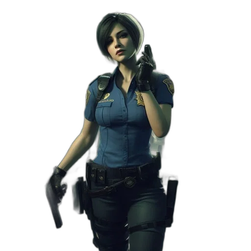weapon, staff, jacket, concept art transparent PNG cut-out