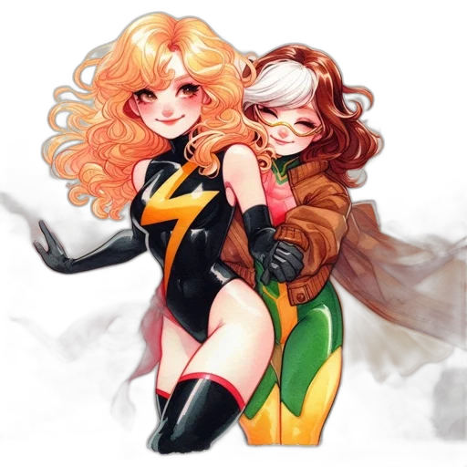 comic book art, concept art, fantasy art, anime transparent PNG cut-out
