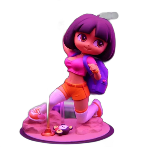 robot, staff, 3d render, concept art transparent PNG cut-out