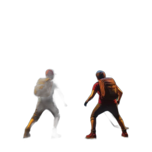 mask, weapon, jacket, robot transparent PNG cut-out