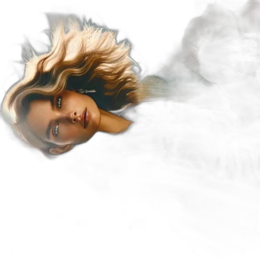 face, hair, dragon, mask transparent PNG cut-out