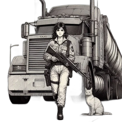 weapon, animal, concept art, comic book art transparent PNG cut-out
