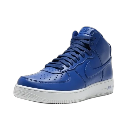 shoes, blue, single, sneaker transparent PNG cut-out
