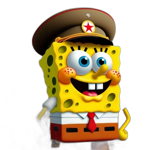 staff, hat, animal, robot transparent PNG cut-out