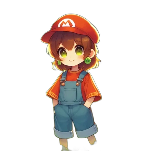 hat, staff, weapon, face transparent PNG cut-out