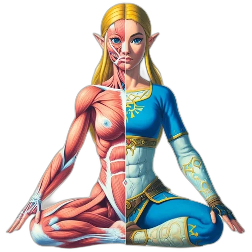 dress, fantasy art, concept art, pixel art transparent PNG cut-out
