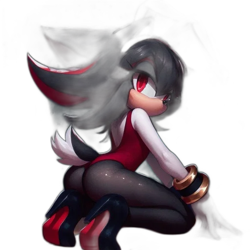 jacket, weapon, hair, staff transparent PNG cut-out