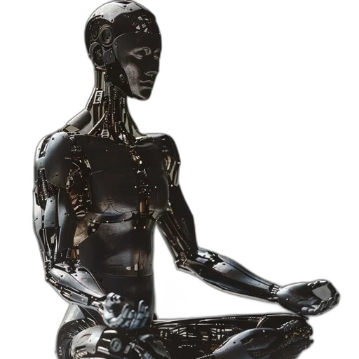 robot, jewelry, concept art, cyberpunk transparent PNG cut-out