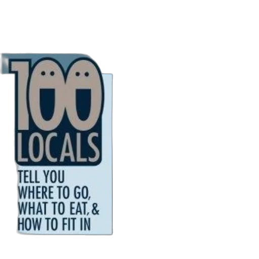 100, locals, book, cover transparent PNG cut-out