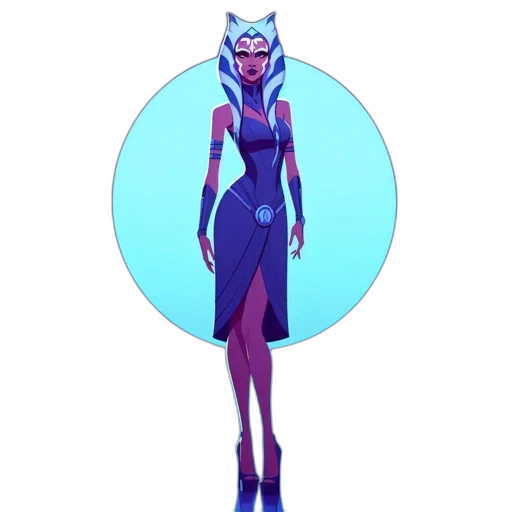 staff, dress, creature, mask transparent PNG cut-out