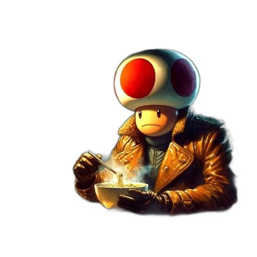 robot, jacket, hat, mask transparent PNG cut-out