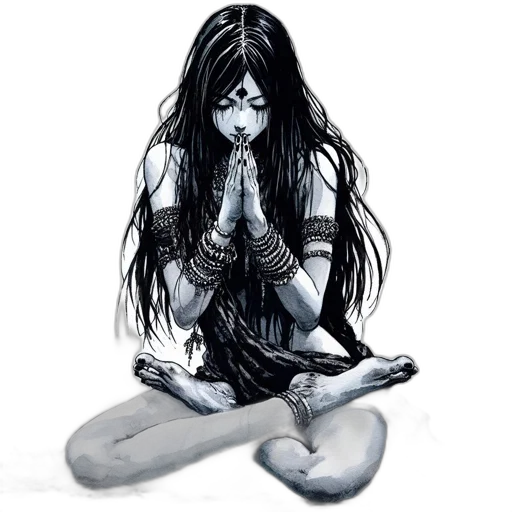 pencil sketch, concept art, comic book art, fantasy art transparent PNG cut-out