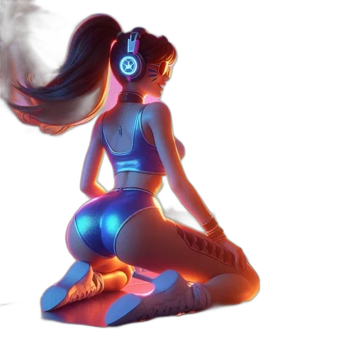 robot, concept art, cyberpunk, fantasy art transparent PNG cut-out