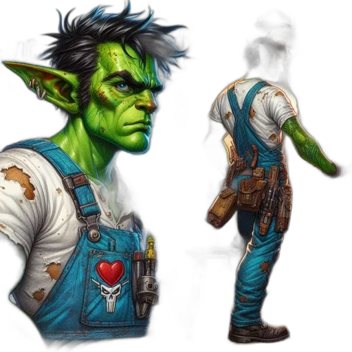 staff, concept art, fantasy art, comic book art transparent PNG cut-out