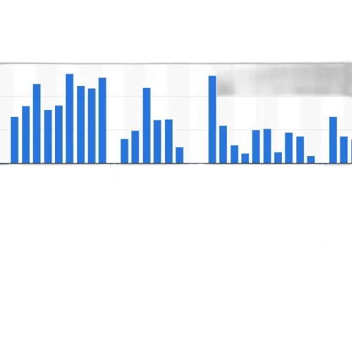blue, monochrome, bar, chart transparent PNG cut-out