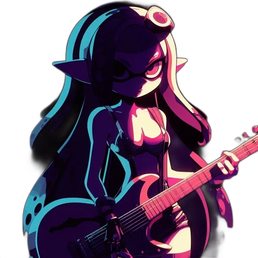 pixel art, concept art, vaporwave, cartoon transparent PNG cut-out