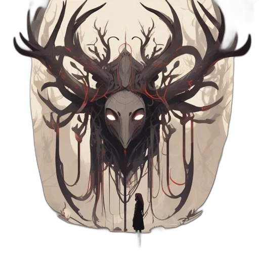 mask, crown, creature, animal transparent PNG cut-out