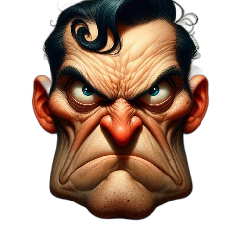 face, mask, staff, photorealistic transparent PNG cut-out